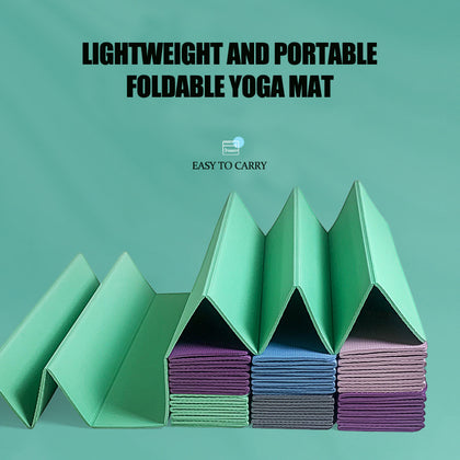 Foldable Yoga Mat Non Slip Fitness Pilates Camping Mat