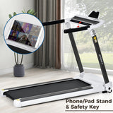 Portable Compact Treadmill Electric Motorized Running Machine Foldable for Home Gym