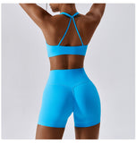 Barely-There Compression Sports Bra – Quick-Dry Yoga & Running Top