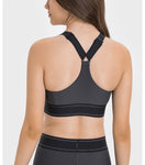 CloudFit High-Impact Colorblock Sports Bra with Adjustable Straps