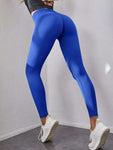 Honey Peach Hip Lifting Fitness Pants Women's High Waist Tight Yoga Pants Moisture wicking Running Sports Pants Legging