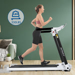 Portable Compact Treadmill Electric Motorized Running Machine Foldable for Home Gym