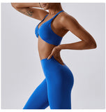 Barely-There Compression Sports Bra – Quick-Dry Yoga & Running Top