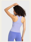 High elasticity fitness yoga suit fit slimming yoga vest for women