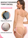 Women Tummy Control Shapewear Seamless Sculpting Thong Body Shaper Slimming Bodysuits