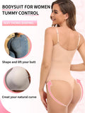 Women Tummy Control Shapewear Seamless Sculpting Thong Body Shaper Slimming Bodysuits