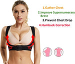 Women Posture Corrector Shapewear Vest Tops Bra Chest Brace Up