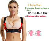 Women Posture Corrector Shapewear Vest Tops Bra Chest Brace Up