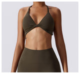 Barely-There Compression Sports Bra – Quick-Dry Yoga & Running Top