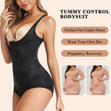 Bodysuit for Women Tummy Control Seamless Open Bust Body Shaper Waist Trainer Briefer