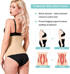 2 in 1 Postpartum Recovery Belt,Body Wraps Works for Tighten Loose Skin