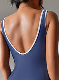 Women's Swimwear Swimsuit Sexy V-Neck One-Piece U-Shaped Beautiful Back