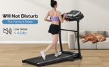 NEW Home Folding Treadmill with Pulse Sensor Running Machine with 3 Level Incline 12 Preset Programs