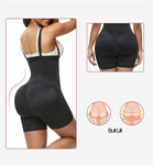 Butt liftering slimming pants high waist 3-hooks crotch zipper body shaper