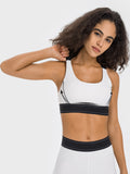 CloudFit High-Impact Colorblock Sports Bra with Adjustable Straps