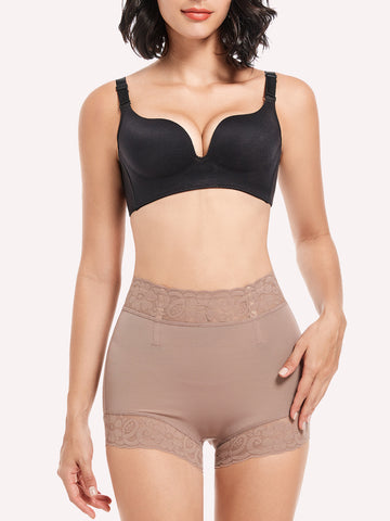 Butt Lift Mesh Waist Cincher & Shaping Panties - Tummy Control and Lifted Hips Body Shaper