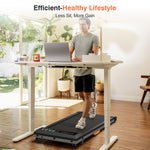 Under Desk Treadmill with Incline, Walking Pad for Home/Office