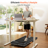 Under Desk Treadmill with Incline, Walking Pad for Home/Office