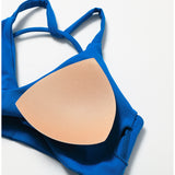 Barely-There Compression Sports Bra – Quick-Dry Yoga & Running Top