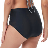 Women's New Swim Trunks Conservative Ruched  Triangle Bikini Bottoms