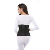 9 steel bone rubber breathable body-shaping fitness girdle for women