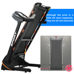 Folding Electric 3.5HP Treadmill With Incline Medium Running Machine