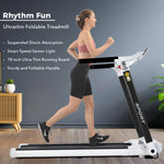 Portable Compact Treadmill Electric Motorized Running Machine Foldable for Home Gym