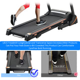 Folding Electric 3.5HP Treadmill With Incline Medium Running Machine