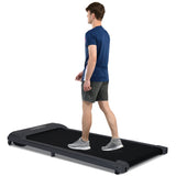 2 in 1 Under Desk Jogging Running Machine for Home Gym Office