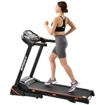 Folding Electric 3.5HP Treadmill With Incline Medium Running Machine