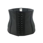 9 steel bone rubber breathable body-shaping fitness girdle for women