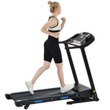 Treadmills for Home, Electric Treadmill with  Automatic Incline, Foldable 3.5HP Workout Running Machine Walking