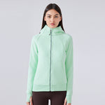 Women's SCA New Thickened Hooded Jacket Yoga Hoodie