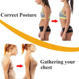 Women Posture Corrector Shapewear Vest Tops Bra Chest Brace Up