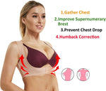 Women Posture Corrector Shapewear Vest Tops Bra Chest Brace Up