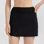 NU Youth Spring-Summer Athletic Skirt with Built-in Shorts