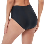 Women's Beach Pants Ruched Tight-Fit Fashion Swim Trunks Hip-Hugging Tummy-Control High-Waisted Triangle Bikini Bottoms