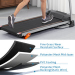 Easy Folding Treadmill for Home Use, 2.5HP Electric Running Machine