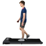 2 in 1 Under Desk Jogging Running Machine for Home Gym Office