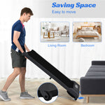 2 in 1 Under Desk Jogging Running Machine for Home Gym Office