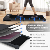 2 in 1 Under Desk Jogging Running Machine for Home Gym Office