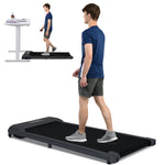 2 in 1 Under Desk Jogging Running Machine for Home Gym Office