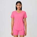 Lightweight Loose-Fit Yoga Tee