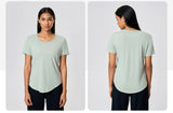 Lightweight Loose-Fit Yoga Tee