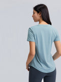 Lightweight Loose-Fit Yoga Tee