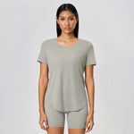 Lightweight Loose-Fit Yoga Tee