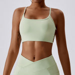 Quick-Dry Barely-There Sports Bra – Breathable Yoga & Workout Top