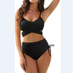 New Arrival Women's Bikini High-Waisted Sexy Two-Piece Swimwear