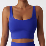 Breathable Cloud-Feel High-Impact Sports Bra – Quick-Dry Supportive Workout Tank