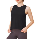 Women's sports top  seamless breathable training quick dry outdoor yoga vest